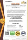 ISO 9001 belgesi önizleme
